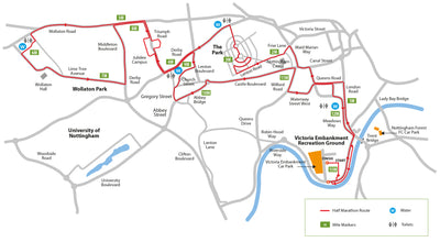 NEW ROUTE REVEALED FOR THE 2022 ROBIN HOOD HALF MARATHON